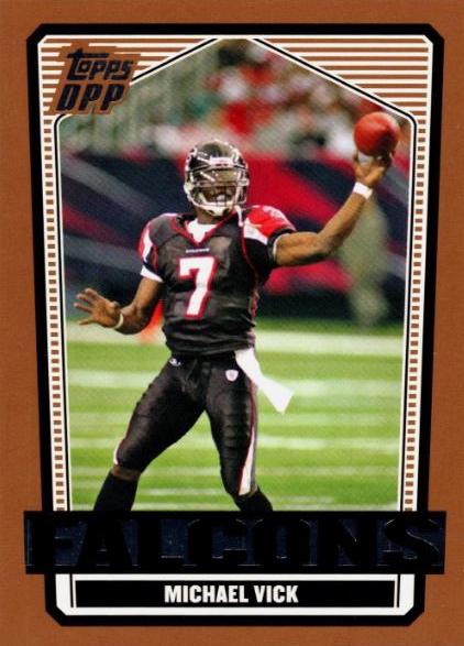 Michael Vick #24 2007 Topps Draft Picks & Prospects Football