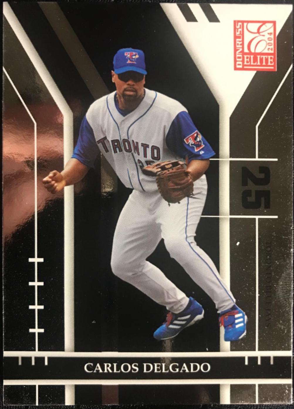 Carlos Delgado #68 Baseball Cards 2004 Donruss Elite