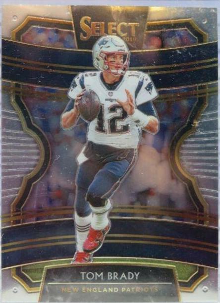 Tom Brady #1 Football Cards 2019 Panini Select