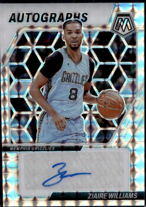 Ziaire Williams #AM-AWI Basketball Cards 2023 Panini Mosaic Autographs