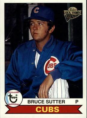 Bruce Sutter #29 Baseball Cards 2003 Topps All Time Fan Favorites