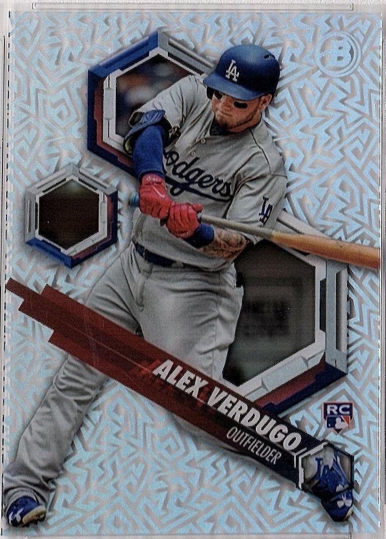 Alex Verdugo #AV Baseball Cards 2018 Bowman High Tek