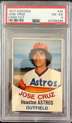 Jose Cruz #75 1977 Hostess Baseball