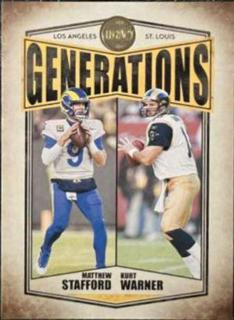 Kurt Warner, Matthew Stafford