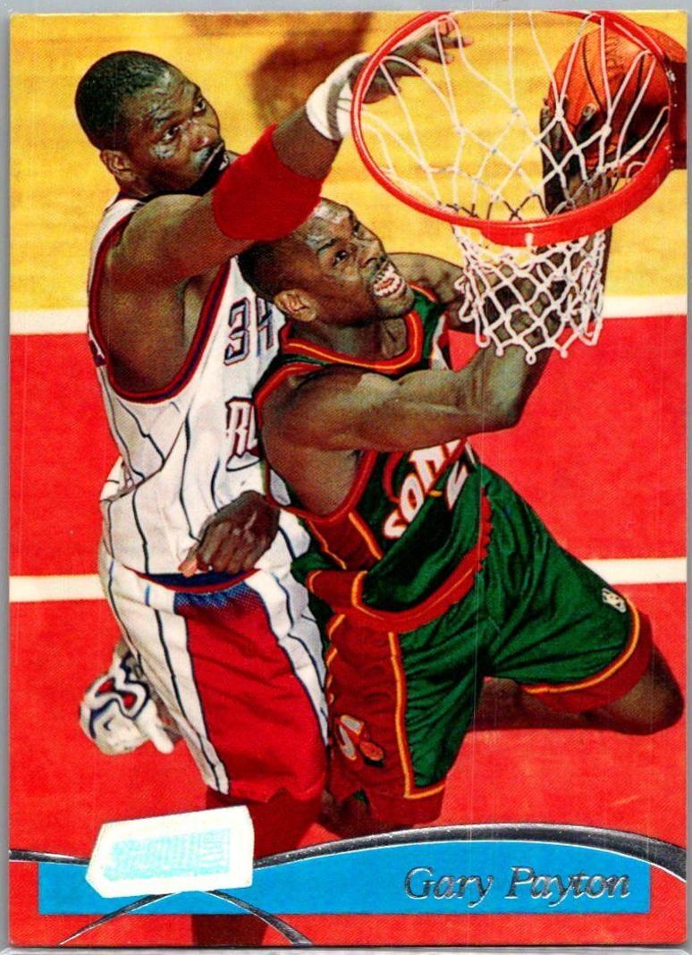 Gary Payton #4 Basketball Cards 1997 Stadium Club