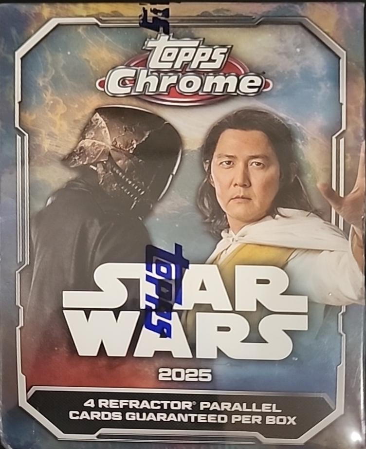 2025 Topps Chrome Value Blaster Box
