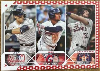 Kyle Tucker, Jose Ramirez, Aaron Judge