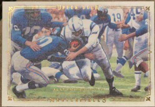 Alan Ameche #4 Football Cards 2008 Upper Deck Masterpieces