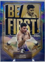 William Zepeda #BF-16 Boxing Cards 2024 Topps Chrome Be First Prices
