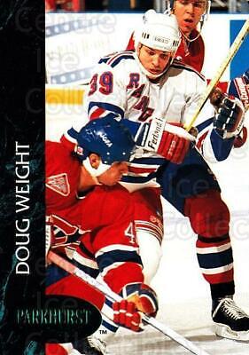 Doug Weight #115 Hockey Cards 1992 Parkhurst