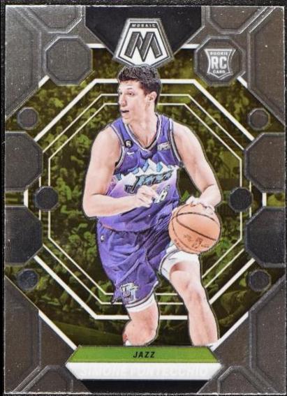 Simone Fontecchio #232 Basketball Cards 2022 Panini Mosaic