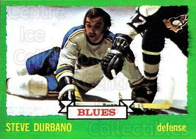 Steve Durbano #168 1973-74 Topps Hockey