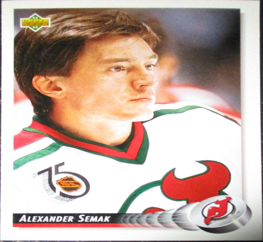 Alexander Semak #45 Hockey Cards 1992 Upper Deck