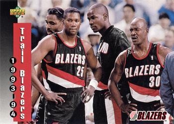 Portland Trail Blazers #231 Basketball Cards 1993 Upper Deck