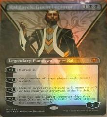 Ral Zarek, Guest Lecturer [Borderless Foil] #282