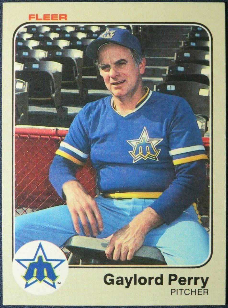 Gaylord Perry #483 Baseball Cards 1983 Fleer