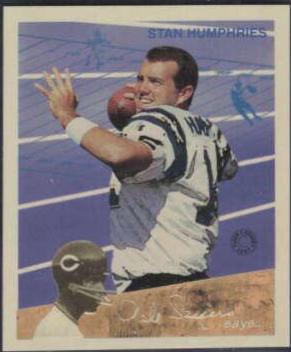 Stan Humphries #38 1997 Fleer Goudey II Football