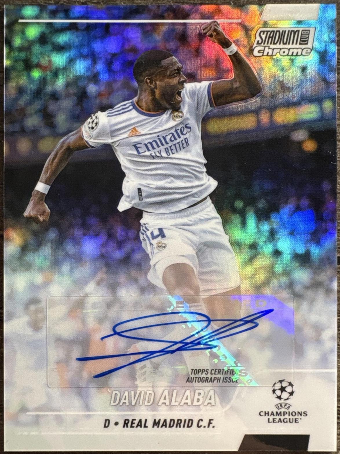 2021 David Alaba #CA-DA