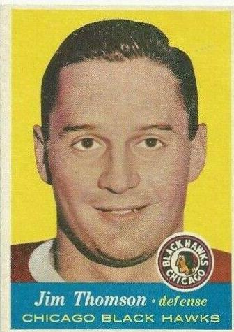 Jim Thomson #23 Hockey Cards 1957 Topps