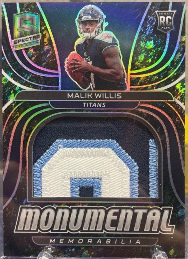 Malik Willis [Neon Splatter] #MME-MWI