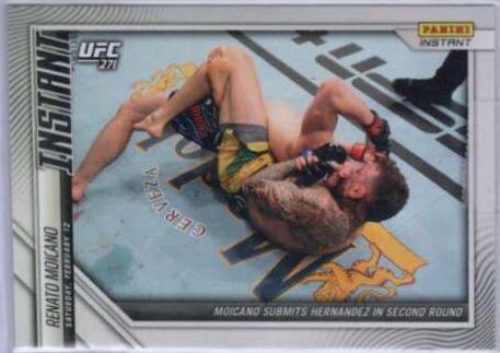 Renato Moicano #9 Ufc Cards 2022 Panini Instant UFC