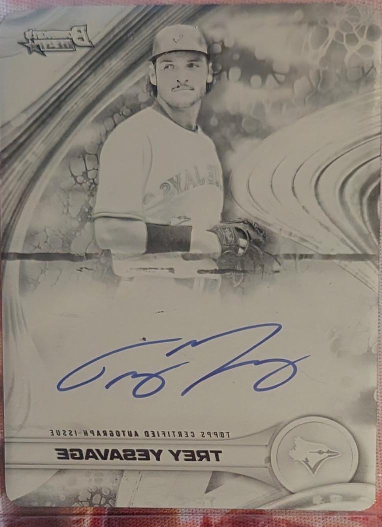 Trey Yesavage [Printing Plate] #B24-TY