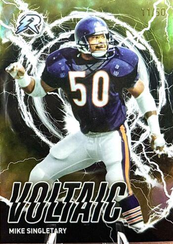 Mike Singletary [Gold Refractor] #RV-16