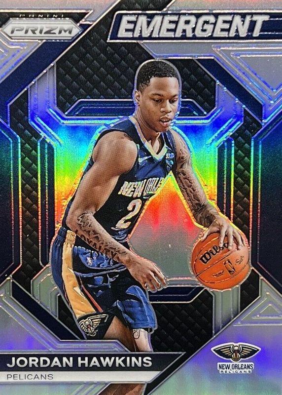 Jordan Hawkins [Silver Prizm] #19