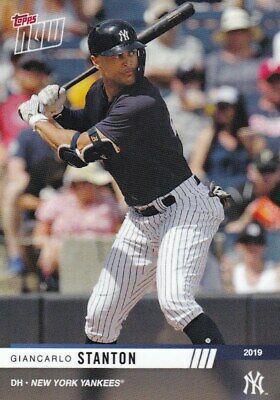 Giancarlo Stanton #OD-31 2019 Topps Now Road To Opening Day Baseball