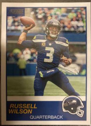 Russell Wilson #314 2019 Panini Score Football