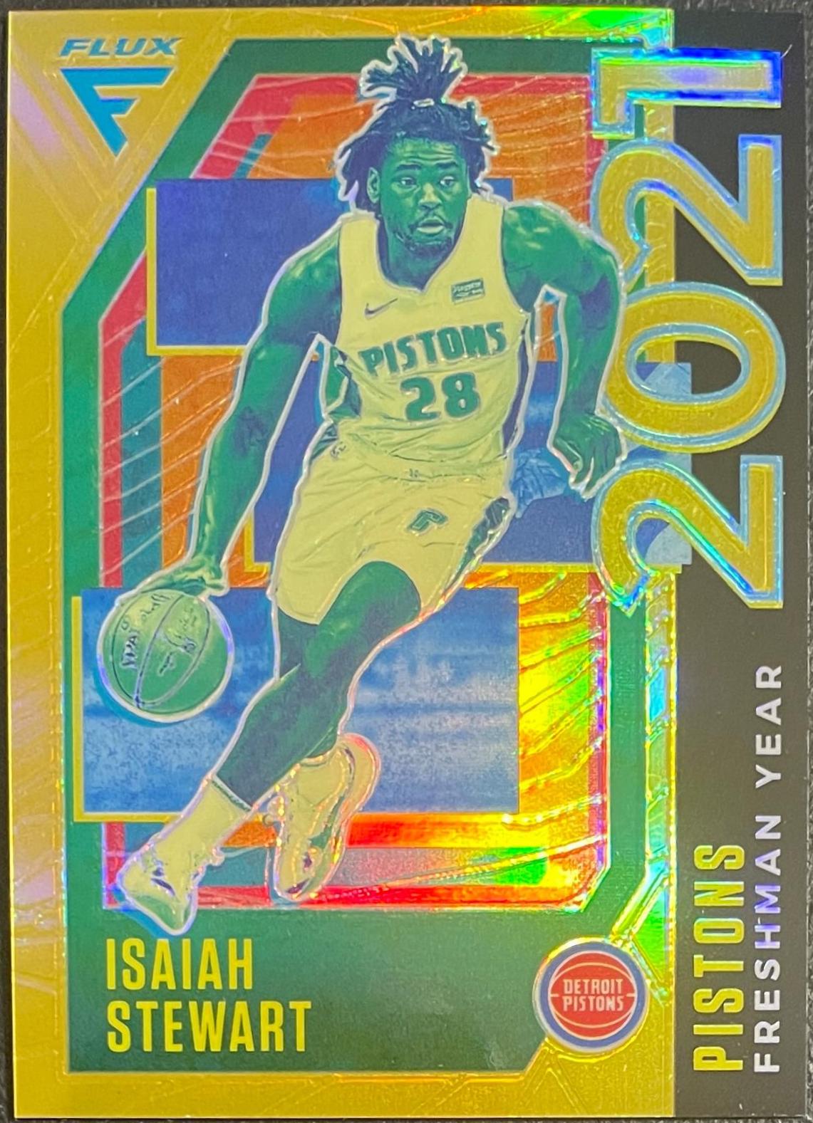 Isaiah Stewart #5 2020-21 Panini Flux Basketball Freshman Year