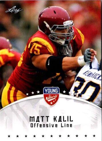 Matt Kalil #61 Football Cards 2012 Leaf Young Stars