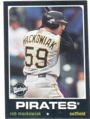 Rob Mackowiak #250 Baseball Cards 2002 Upper Deck Vintage Prices