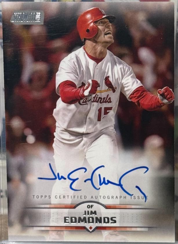 Jim Edmonds #SCBA-JED