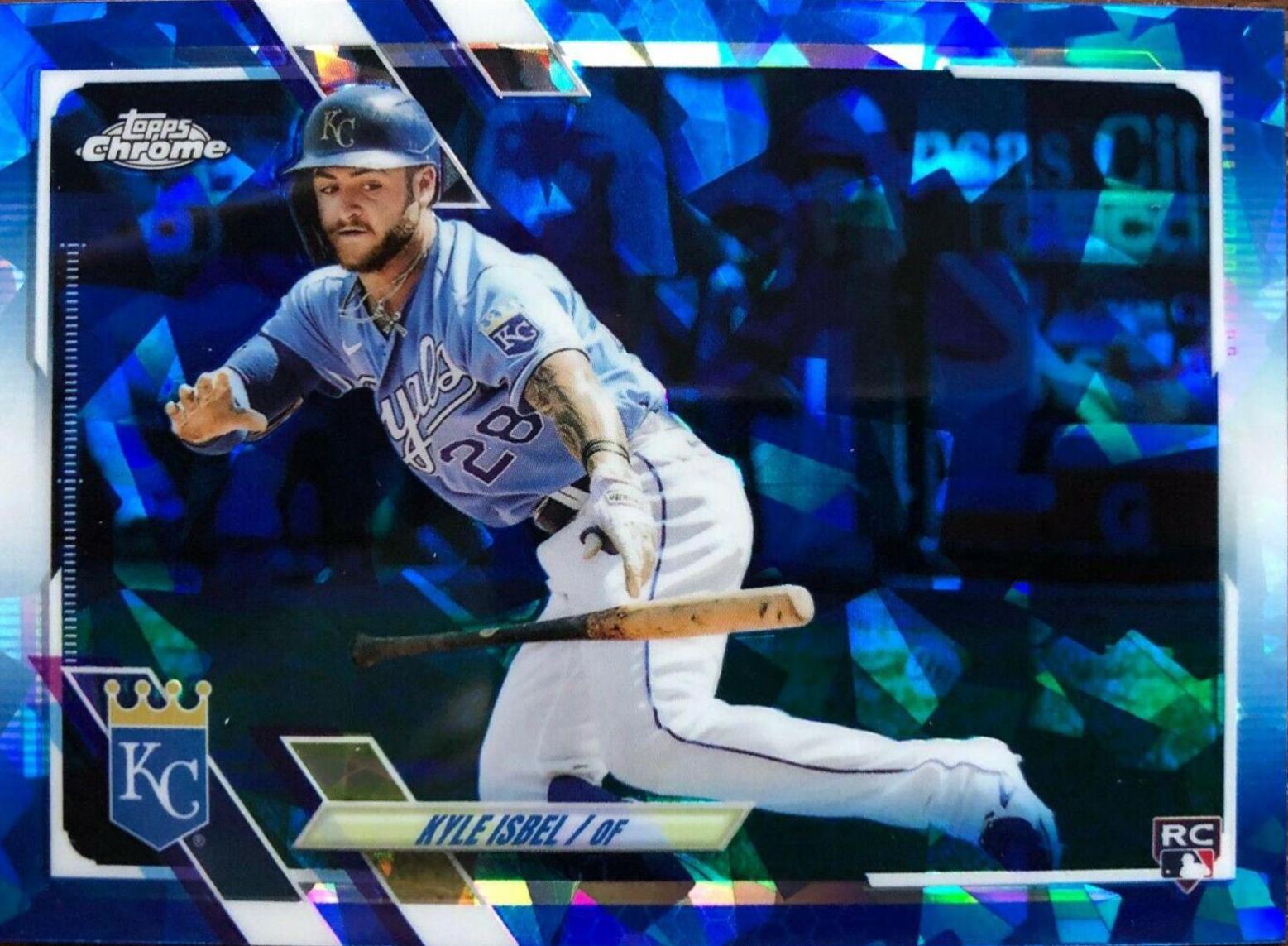Kyle Isbel #US220 2021 Topps Chrome Update Sapphire Baseball