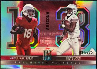 Trey Benson / Marvin Harrison Jr.