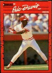 Eric Davis #233 Baseball Cards 1990 Donruss Prices