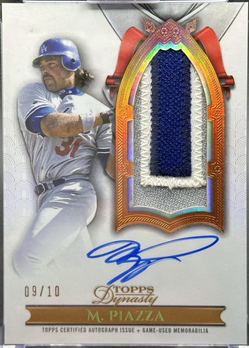 Mike Piazza [Autograph Patch Vertical] #DAPB-MP1