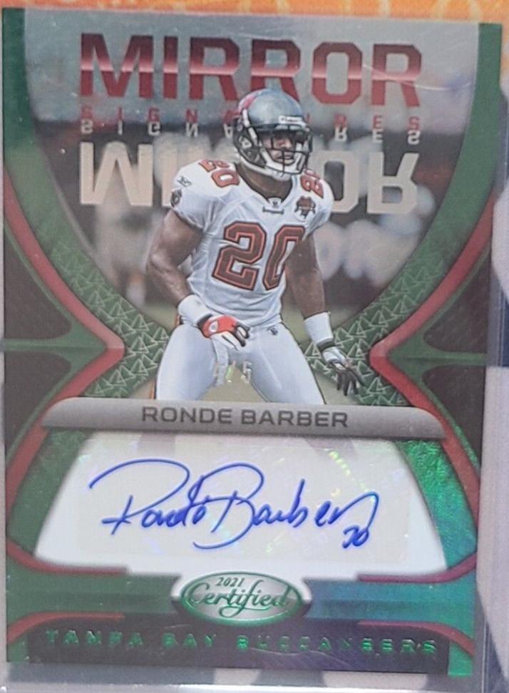 Ronde Barber [Green] #MS-RB