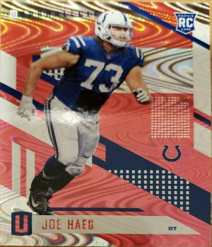 Joe Haeg #66 Football Cards 2017 Panini Unparalleled