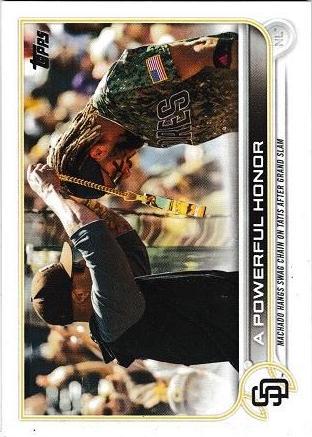 Tatis Jr., Machado #648 Baseball Cards 2022 Topps