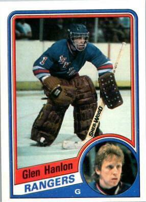 Glen Hanlon #106 Hockey Cards 1984 Topps