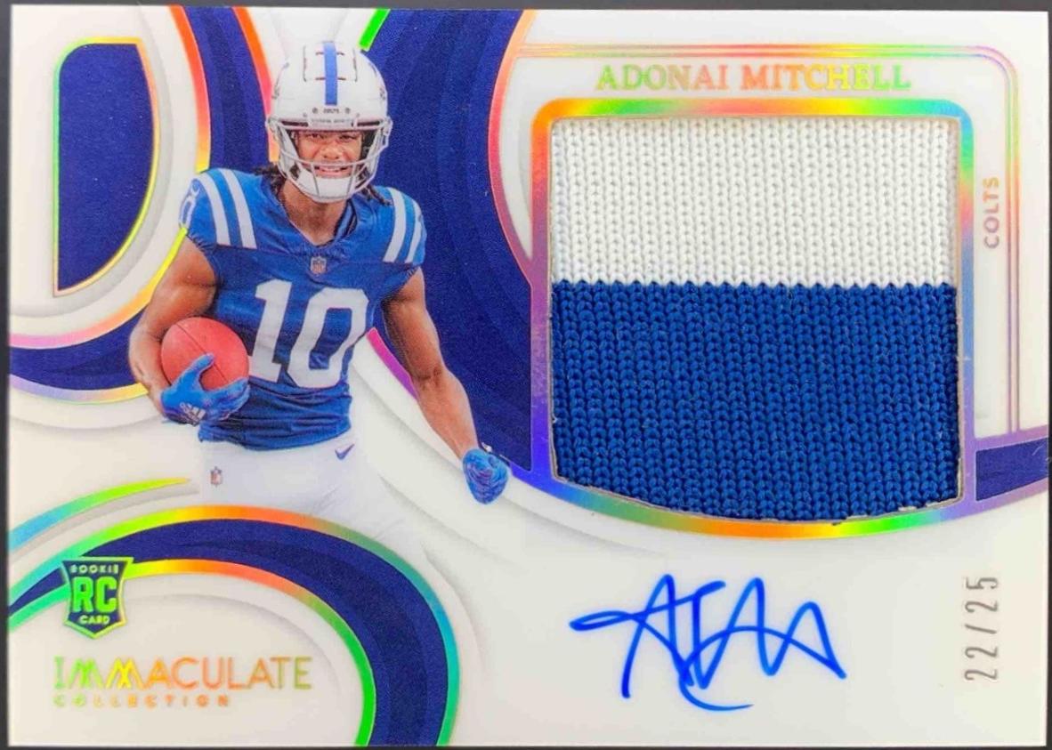 Adonai Mitchell [Gold] #8