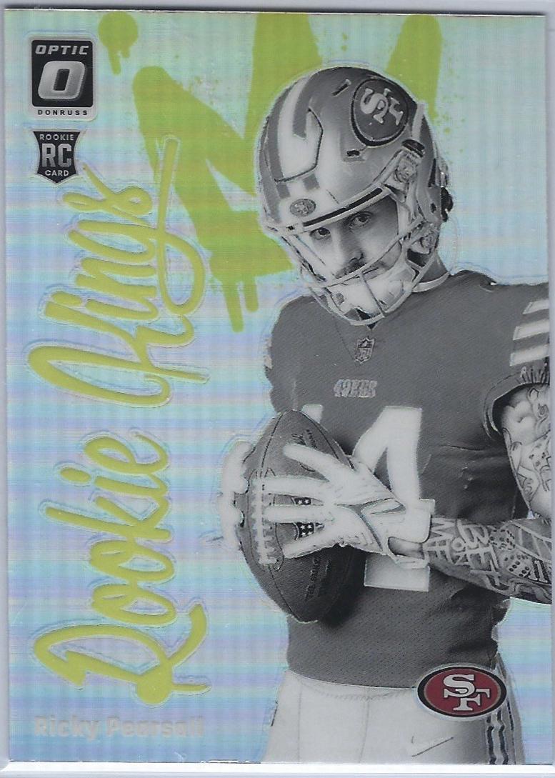 Ricky Pearsall #17 Football Cards 2024 Panini Donruss Optic Rookie Kings
