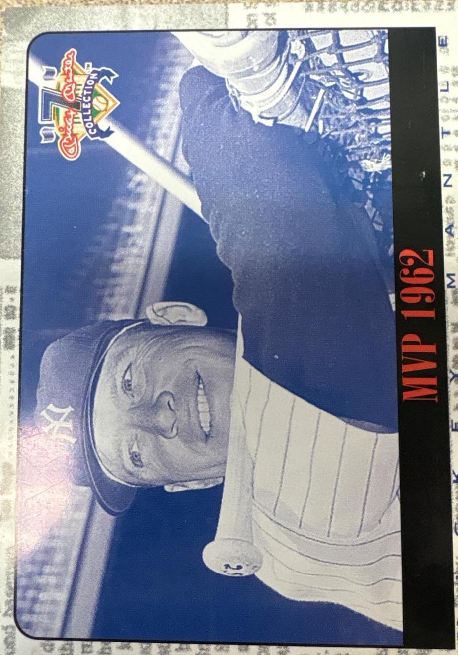 Mickey Mantle #5 1997 Score Board Shoe Box Collection Baseball
