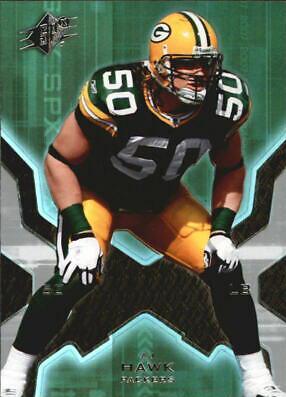 A.J. Hawk #38 Football Cards 2007 Spx