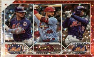 Paul Goldschmidt, Pete Alonso, Francisco Lindor
