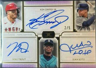 Mike Trout / Juan Soto / Ken Griffey Jr.