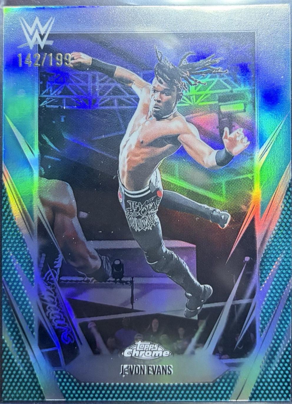 Je'Von Evans [Teal Refractor] #186