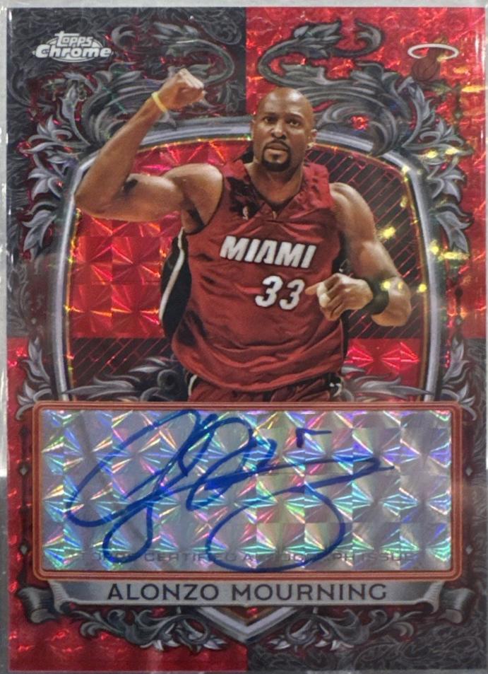 Alonzo Mourning [Refractor Red] #SS-AM